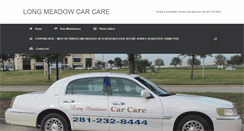 Desktop Screenshot of longmeadowcarcare.com
